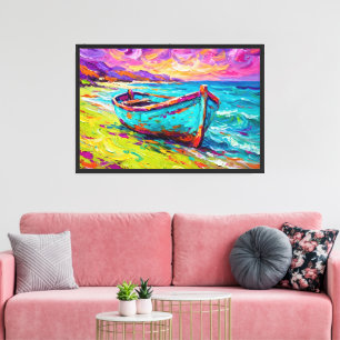 Uma impressionante impressão de arte em tela de lo