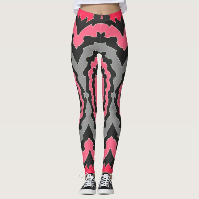 Uma legging multicolor "Ratti_Creative_Arts" elega (Frente)