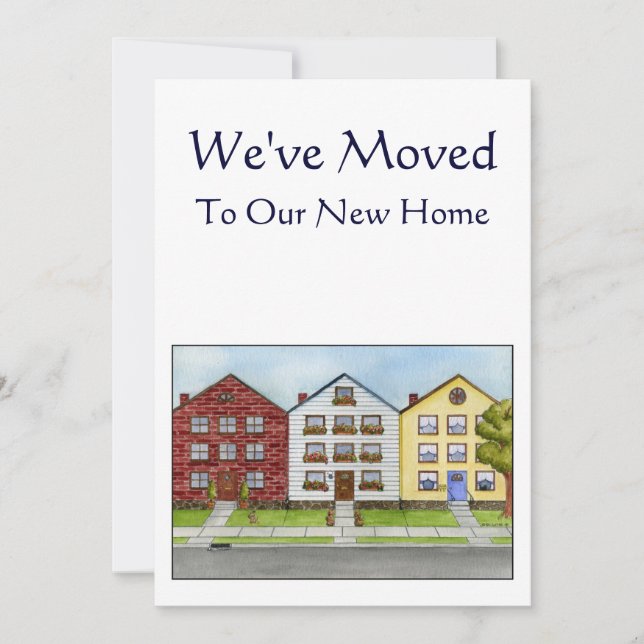 Uma linha de casas que mudamos de anúncio (Frente)