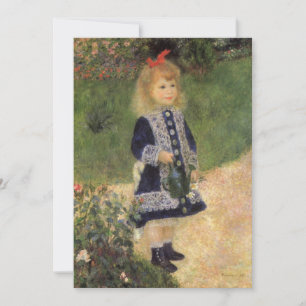 Uma Menina com Regador por Pierre Renoir