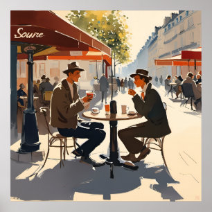 Uma mesa parisiense na Impressão