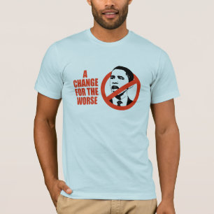 UMA MUDANÇA PARA O T-SHIRT MAIS MAU/ANTI-OBAMA