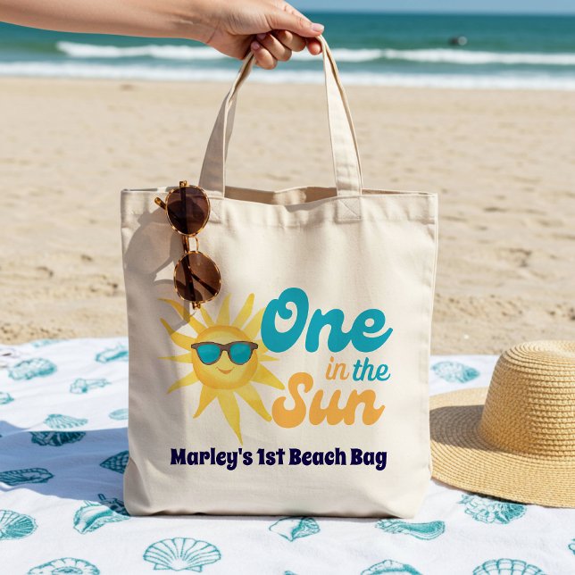 ☀️Uma na Bolsa de Praia Tote (Criador carregado)