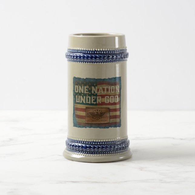 Uma Nação - Caneca de Cerveja (Centro)