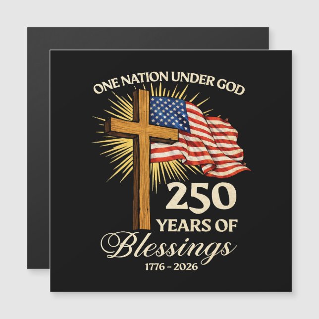 Uma Nação Sob Deus 250 Anos de Bênçãos (Frente/Verso)