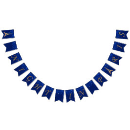 Uma noite na bandeira da estamenha do partido de