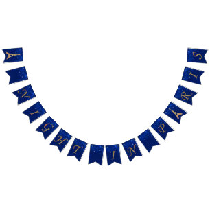 Uma noite na bandeira da estamenha do partido de