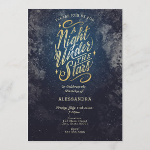 Uma noite sob o convite das estrelas