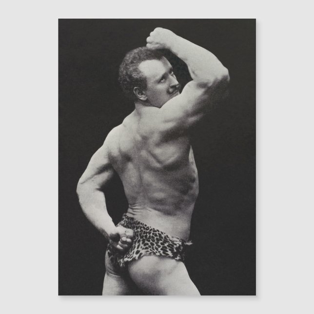 Uma Nova Pose de Fisiculturistas Eugen Sandow Musc (Frente)