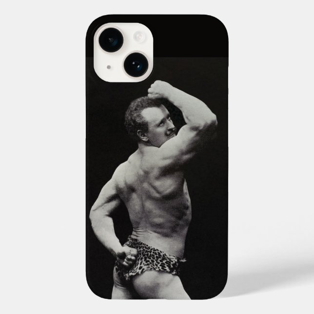 Uma Nova Pose de Homens Fortes Eugen Sandow Fisicu (Verso)