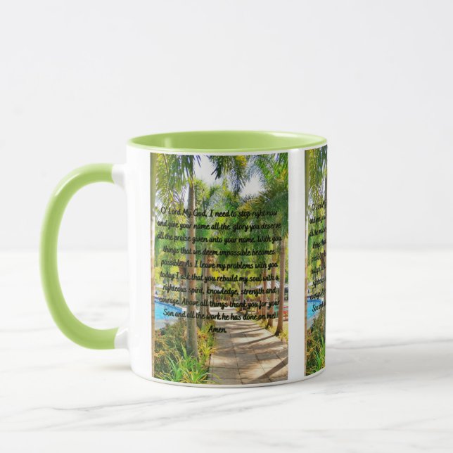 Uma Oração Para A Mais Alta Caneca De Dois Tons De (Esquerda)