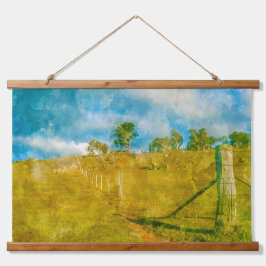 Uma paisagem pastoral mágica