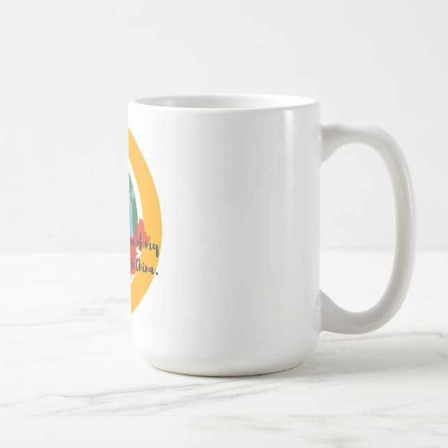 Uma parte de meu coração está na caneca de China (Direita)