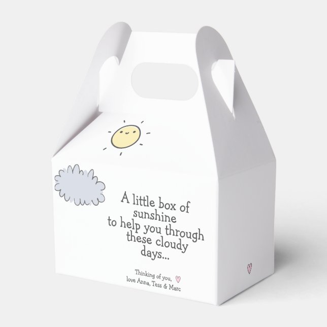 Uma pequena caixa de sol - Pacote de Quimioterapia (Frente)