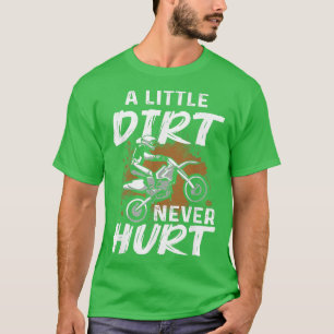 Uma Pequena Camisa Nunca Machuca A Motocross Engra