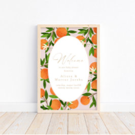 Uma Pequena Cutie | Poster de sinal de boas-vindas