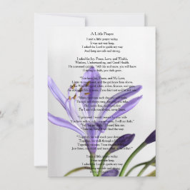 "Uma Pequena Oração" Matte