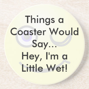 Uma pequena Porta copos molhada