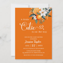 Uma pequena utilidade no convite para o Chá de fra