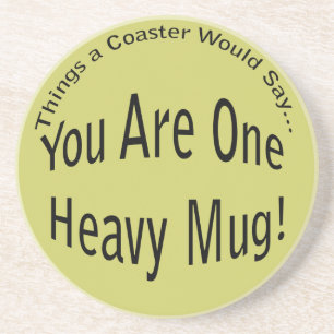 Uma Porta copos de Luz de Mug Pesada