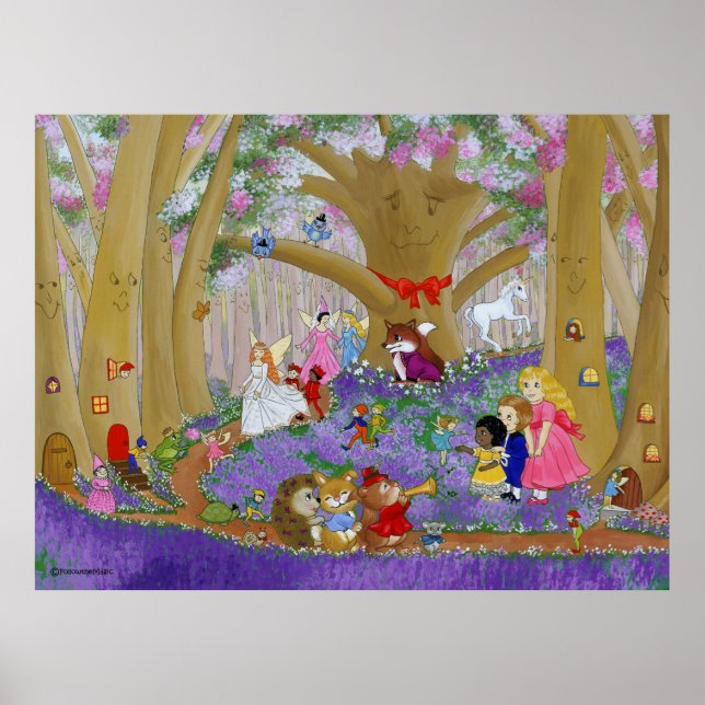 Uma Poster de Tarde Mágica (Frente)