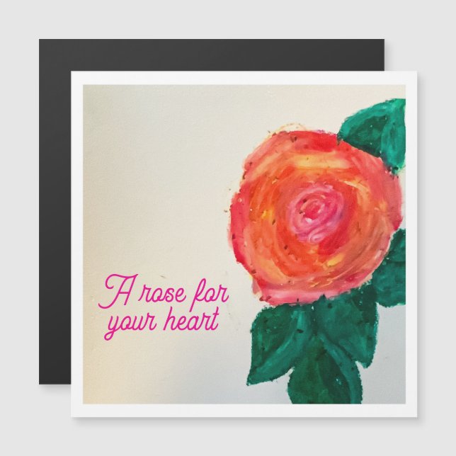 Uma Rosa Para o Seu Coração (Frente/Verso)