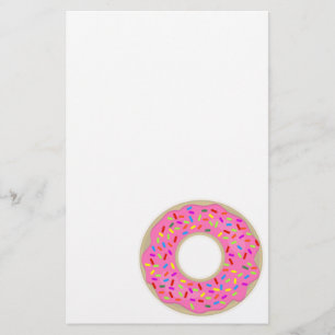 Uma rosquinha solitária saboroso