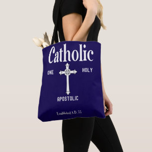 Uma Sagrada Bolsa Tote Apostólica Católica