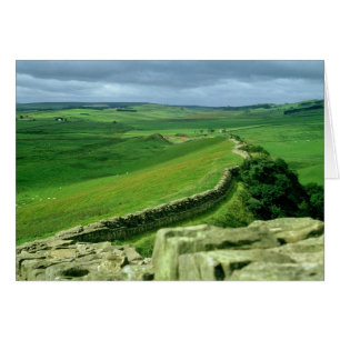 Uma seção da parede de Hadrian, ANÚNCIO do século