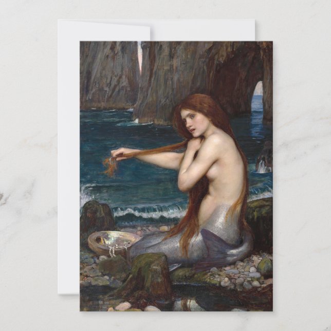 Uma Sereia | John William Waterhouse (Frente)