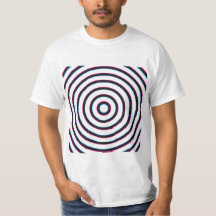Uma T-Shirt espiral abstrato psíquica