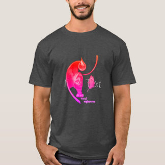 Uma t-shirt Krishna com um ISKCON (So Internaciona