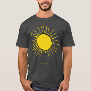 Uma tal criança - t-shirt do brilho de Sun