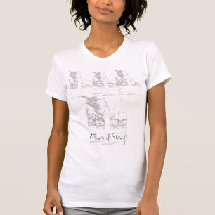 uma torre do t-shirt da força