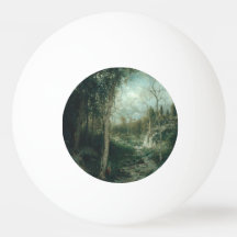 Uma Velha Clareira (1881) - Bola de Ping Pongue