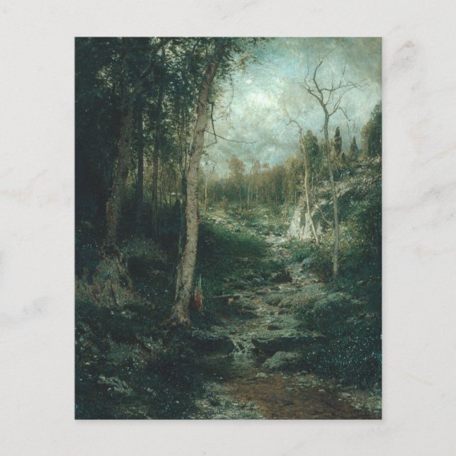 Uma Velha Clareira (1881) - Papel de Recorte (Frente)