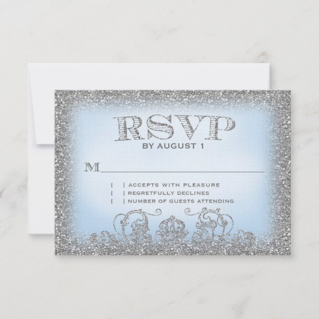 Uma vez em um RSVP Azul do Time Silver (Frente)