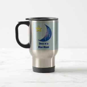 Uma vez na Caneca de viagem da Lua Azul