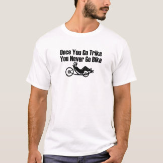 Uma Vez Que Você Vai Trilhar Uma Camiseta Recumban