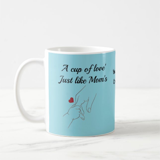 Uma xícara de amor igual à caneca da mamãe | Canec (Esquerda)