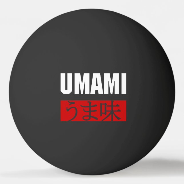 UMAMI うま味 BOLINHA DE PING PONG (Frente)