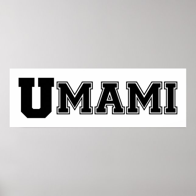 UMAMI COLLEGE POSTER (Frente)