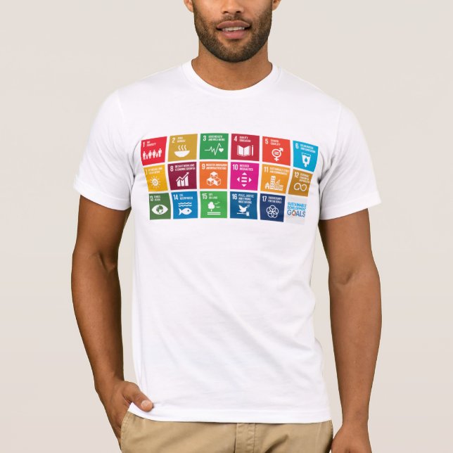 UN 17 Sustainable Development Goals T-Shirt (Frente)