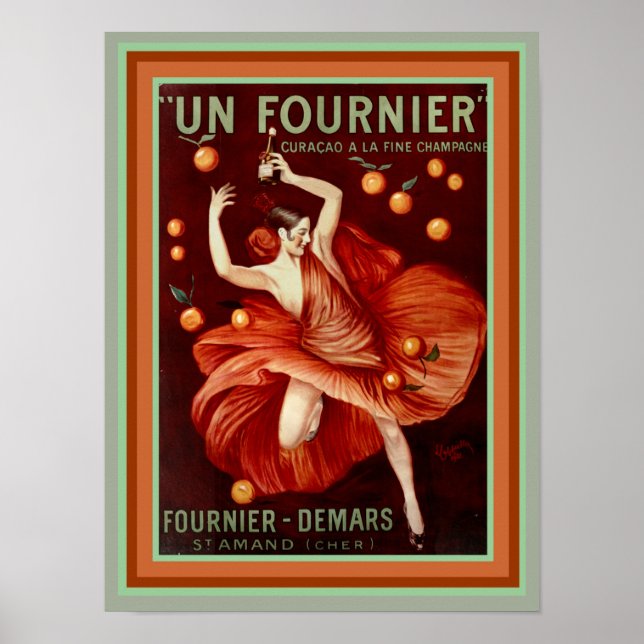 Un Fournier-Demars Ad Poster 12 x 16 (Frente)