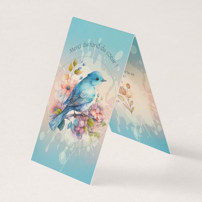 Un merci tendre aux couleurs d’aube (Frente)