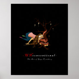 UNconvencional: Poster de árvore de Natal portátil