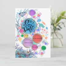 Under Sea Water Save the Date