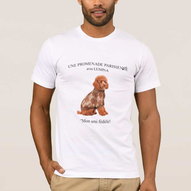 Une Promenade Parisienne avec Lumina | T-Shirt Chi (Frente)