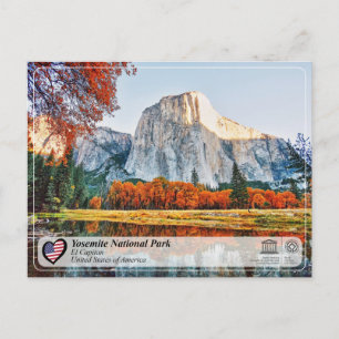 UNESCO WHS - Yosemite NP - Cartão postal El Capita