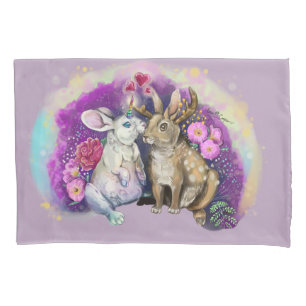 Unibunny beija o amor mágico de Jackalope